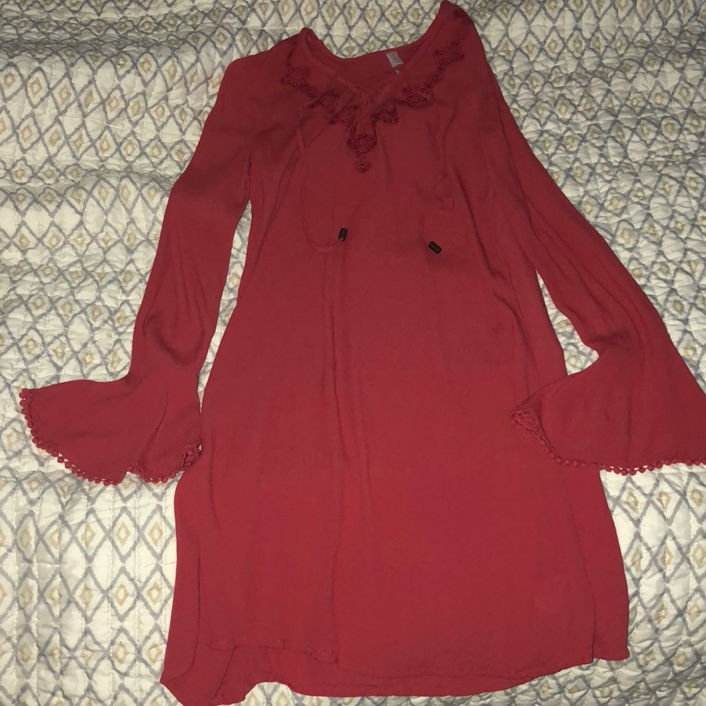 Red dress